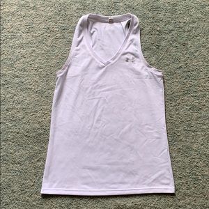 White under armour tank top
